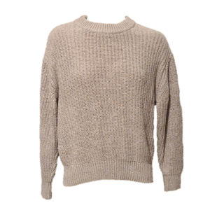 🐰Wilfred Essential Beige Chenille Knit Sweater